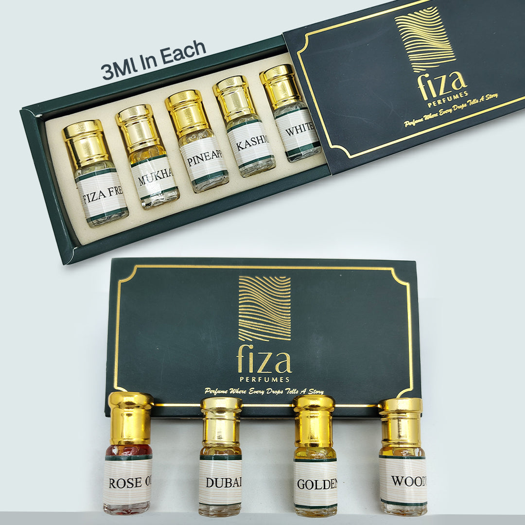 COMBO SET 9 - FIZA COMBO 5 & OUD COMBO 4 - 2.5 gm / 3ML EACH